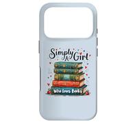 Custodia per iPhone 17 Pro Semplicemente una ragazza che ama i libri illustrazione