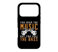 Custodia per iPhone 17 Pro Senti la musica ma senti il basso Clef Lovers Basso