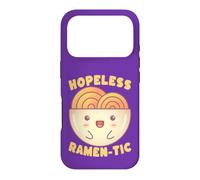 Custodia per iPhone 17 Pro Senza speranza Ramen-tic Carino Kawaii Noodle Amante Pun