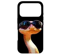 Custodia per iPhone 17 Pro Serpente con Occhiali da Sole Pitone Cobra Mamba Serpenti
