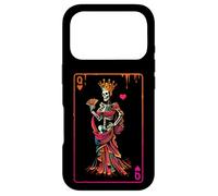 Custodia per iPhone 17 Pro Set di biglietti per San Valentino con costume di Halloween da Regina di