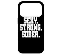 Custodia per iPhone 17 Pro Sexy Strong Sober Anonymous Alcoholics AA NA Living Sober
