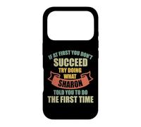 Custodia per iPhone 17 Pro Sharon Personalized Name Shirt Sharon First Name