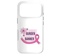Custodia per iPhone 17 Pro She Carries Burden We Carry The Banner supporto nastro rosa
