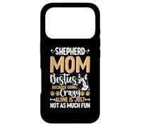 Custodia per iPhone 17 Pro Shepherd Mom Besties Because Going Crazy Alone Is Just Not A
