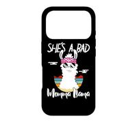 Custodia per iPhone 17 Pro She's a Bad Momma Llama - Mama Funny - Vintage Mom Gift