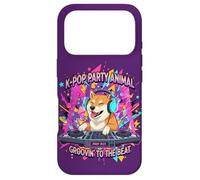 Custodia per iPhone 17 Pro Shiba Inu DJ K-Pop Party Cane Divertente