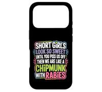 Custodia per iPhone 17 Pro Short Girls Sweet Until We're Chipmunks With Rabies -