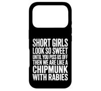 Custodia per iPhone 17 Pro Short Girls Sweet Until We're Chipmunks With Rabies -