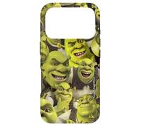 Custodia per iPhone 17 Pro Shrek Cool Epic All Shrek Faces Collage Logo