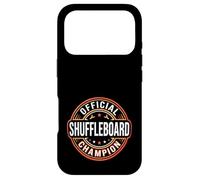 Custodia per iPhone 17 Pro Shuffleboard Champion Gioco da tavolo Amante Outdoor Shuffle Board