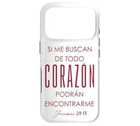 Custodia per iPhone 17 Pro Si me buscan de todo corazón, podrán encontrarme.