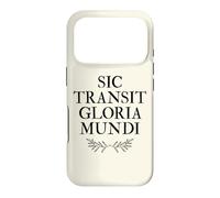 Custodia per iPhone 17 Pro Sic Transit Gloria Mundi Filosofia latina