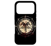 Custodia per iPhone 17 Pro Sigillo di Baphomet Occult Pentagram Goat Satanic Occult