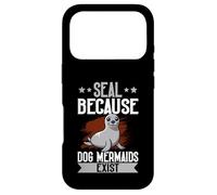 Custodia per iPhone 17 Pro Sigillo "Seal Because Dog Mermaids Exist"