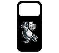 Custodia per iPhone 17 Pro Signore, posso mangiare questo illustre cappello a cilindro monocolo a forma di piccione?