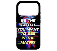 Custodia per iPhone 17 Pro Sii il Glitch che vuoi vedere in Matrix