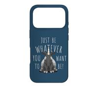 Custodia per iPhone 17 Pro Sii semplicemente quello che vuoi, paffuto tapiro Unicorno