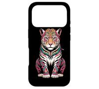 Custodia per iPhone 17 Pro Simboli d'arte guerrieri mitologici della mitologia del giaguaro maya azteco messicano