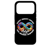 Custodia per iPhone 17 Pro Simbolo dell'infinito Autismo Consapevolezza Rispetto