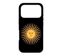 Custodia per iPhone 17 Pro Simbolo di astrologia solare del volto del sole celeste dell'annata