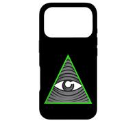 Custodia per iPhone 17 Pro Simbolo occulto della piramide dell'occhio che vede tutto
