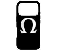 Custodia per iPhone 17 Pro SIMBOLO OMEGA ALFABETO GRECO MITOLOGIA FRATERNITÀ SORORITÀ