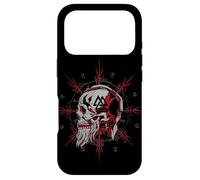 Custodia per iPhone 17 Pro Simbolo vichingo retrò - Valknut nordico - simbolo celtico delle rune