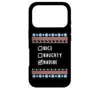 Custodia per iPhone 17 Pro Simpatica Birichina Natale Nadine Maglione Brutto