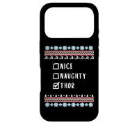 Custodia per iPhone 17 Pro Simpatico Birichino Natale Thor Maglione Bruto