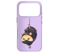 Custodia per iPhone 17 Pro Simpatico criceto ninja kawaii chibi anime Shinobi Pet Art