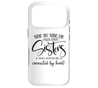 Custodia per iPhone 17 Pro Sister Side By Side Miles Apart Sisters Connected by Heart