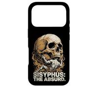 Custodia per iPhone 17 Pro Sisyphus The Absurd Vintage Philosophical Skull