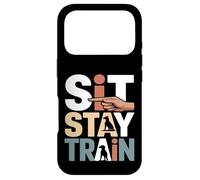 Custodia per iPhone 17 Pro Sit Stay Train Dog Obbedience Trainer