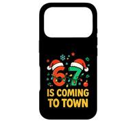 Custodia per iPhone 17 Pro Six Seven Meme Funny Christmas Matching 67 sta arrivando in città
