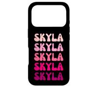 Custodia per iPhone 17 Pro Skyla Retro Stack Design