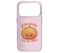 Custodia per iPhone 17 Pro Smashin' The Bad Vibes Zucca Kawaii Carino Divertente