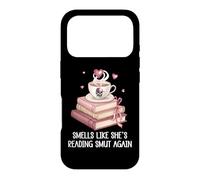 Custodia per iPhone 17 Pro Smells Like She's Reading Smut Again Smutt Book Dark Romance