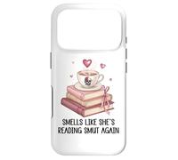 Custodia per iPhone 17 Pro Smells Like She's Reading Smut Again Spicy Books and Coffee
