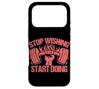 Custodia per iPhone 17 Pro Smetti di desiderare Inizia a fare