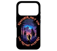Custodia per iPhone 17 Pro Smokey Bear Starry Night Scene Only You Can Prevent Wildfire