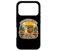 Custodia per iPhone 17 Pro Snail Hiking Team Ci arriveremo quando ci arriveremo lento divertimento