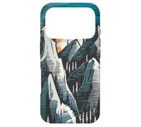 Custodia per iPhone 17 Pro Snow-Capped Peaks Wilderness Design for Nature Lovers