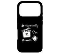 Custodia per iPhone 17 Pro So Apparently I Am Dramatic Funny Attore Attrice Recitazione