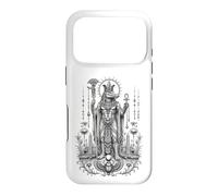 Custodia per iPhone 17 Pro Sobek Crocodile Dio Antico Egitto Monocromatico Art