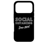 Custodia per iPhone 17 Pro Social Distancing Since 2004 Funny 2000's Meme Birthday 2004