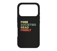 Custodia per iPhone 17 Pro Società Libere Leggi Libero Bookworm Amante Libri di Lettura