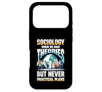 Custodia per iPhone 17 Pro Sociologia dove facciamo teorie ma mai piani pratici