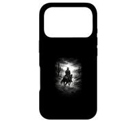 Custodia per iPhone 17 Pro solitario, cowboy, cavaliere, in, deserto, e, west, cielo