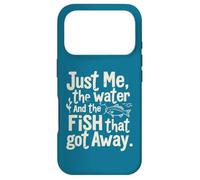Custodia per iPhone 17 Pro Solo io, l'acqua e il pesce che è scappato divertente pesca